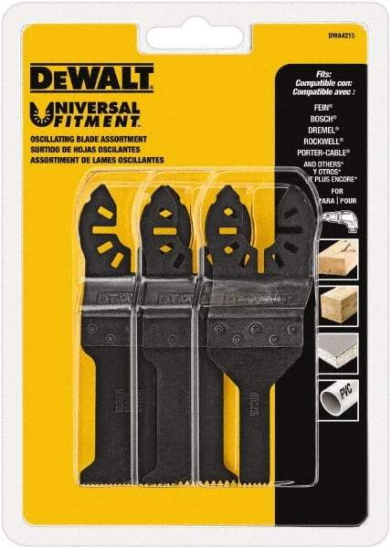 DeWALT - Oscilating Rotary Tool Accessory Kit - UNIVERSAL FITMENT, For Use on All Major Brands (no Adapter Required) - Strong Tooling