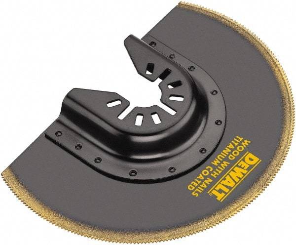 DeWALT - Titanium Head Rotary & Multi-Tool Flush Cutting Blade - Universal Fitment for Use on All Major Brands (No Adapter Required) - Strong Tooling