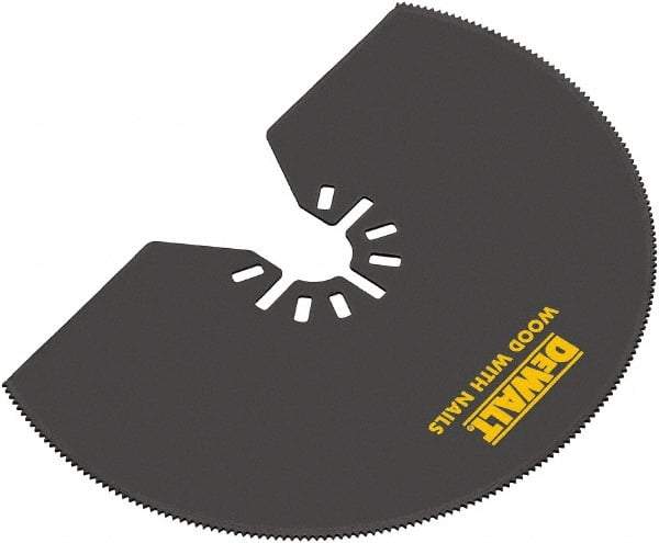 DeWALT - Semicircle Rotary Tool Blade - UNIVERSAL FITMENT, For Use on All Major Brands (no Adapter Required) - Strong Tooling