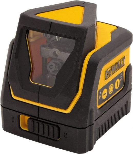 DeWALT - 2 Beam 165' Max Range Line Laser Level - Red Beam, 3/32" Accuracy, Battery Included - Strong Tooling