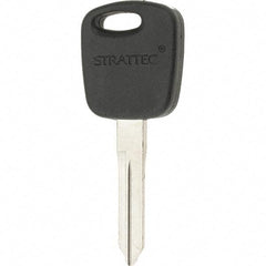 Value Collection - Strattec Transponder Key Blank - Nickel/Plastic - Strong Tooling