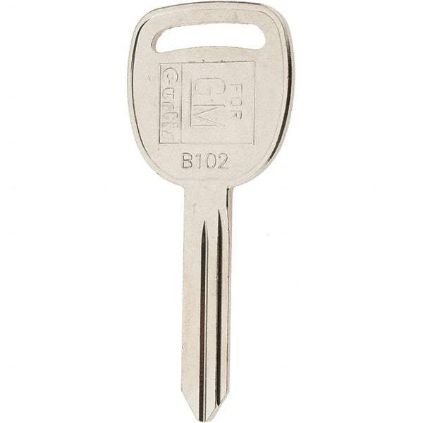 Value Collection - GM Key Blank - Nickel - Strong Tooling