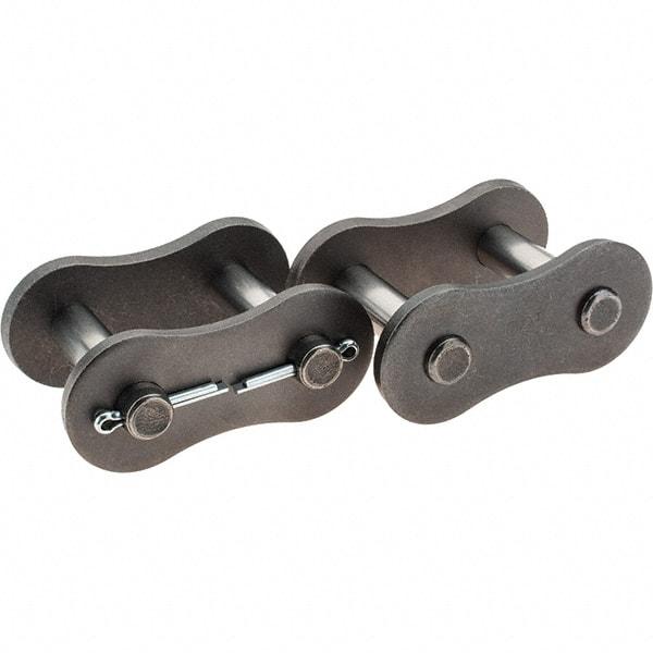 Value Collection - ANSI 160, Cottered Roller Chain Connecting Link - For Use with Single Strand Chain - Strong Tooling