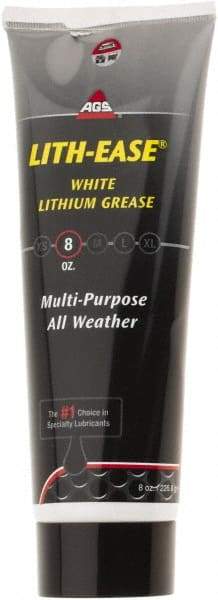 Value Collection - 8 oz Tube Lithium General Purpose Grease - White, - Strong Tooling