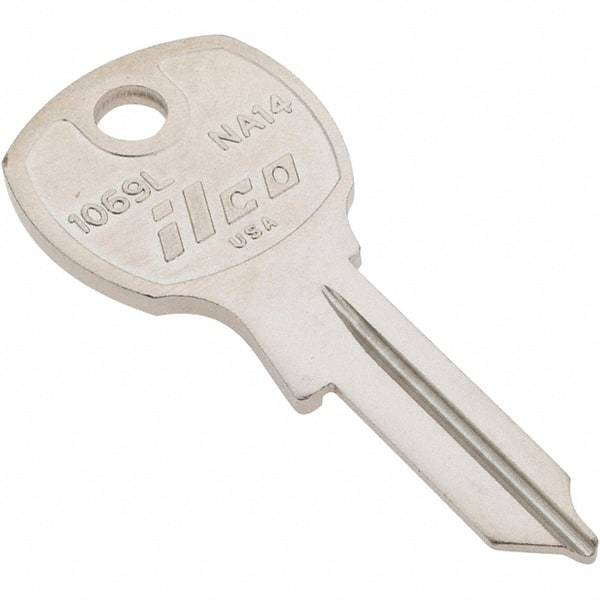 Value Collection - National Cabinet Key Blank - Nickel - Strong Tooling