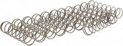 Value Collection - 19/32" OD, 0.04" Wire, Compression Spring - 3.1 Lb Spring Rating, Spring Steel - Strong Tooling