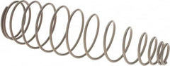 Value Collection - 1-1/16" OD, 0.051" Wire, Compression Spring - 1.2 Lb Spring Rating, Spring Steel - Strong Tooling