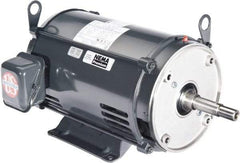 US Motors - 10 hp, ODP Enclosure, No Thermal Protection, 3,500 RPM, 208-230/460 Volt, 60 Hz, Three Phase Energy Efficient Motor - Size 213 Frame, Rigid Mount, 1 Speed, Ball Bearings, 27.5-25.3/12.6 Full Load Amps, F Class Insulation, CCW Lead End - Strong Tooling