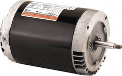 US Motors - 1 hp, ODP Enclosure, No Thermal Protection, 3,450 RPM, 208-230/460 & 190/380 Volt, 60 Hz, Three Phase Standard Efficient Motor - Size 56 Frame, C-Face Mount, 1 Speed, Ball Bearings, 3.6-3.8/1.9 Full Load Amps, B Class Insulation, CCW Lead End - Strong Tooling