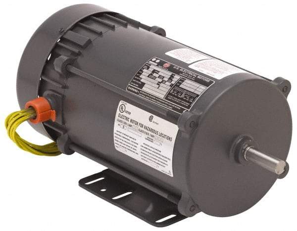 US Motors - 3/4 hp, Auto Thermal Protection, 3,450 RPM, 115/208-230 Volt, Single Phase Motor - Size 56 Frame, C-Face with Base & C-Face without Base Mount, Ball Bearings, 9.8/4.9-4.9 Full Load Amps, B Class Insulation - Strong Tooling