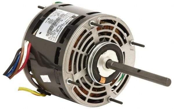 US Motors - 3/4 hp, ODP Enclosure, Auto Thermal Protection, 1,075 RPM, 208-230 Volt, 60 Hz, Industrial Electric AC/DC Motor - Size 48 Frame, Hub Mount, 5 Speed, Ball Bearings, 5.0 Full Load Amps, B Class Insulation, CCW Lead End - Strong Tooling