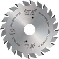 Freud - 120mm Diam, 50mm Arbor Hole Diam, Wet & Dry Cut Saw Blade - Carbide-Tipped, Standard Round Arbor - Strong Tooling