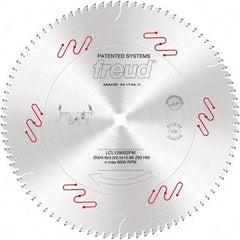 Freud - 305mm Diam, 3-1/8" Arbor Hole Diam, 36 Tooth Wet & Dry Cut Saw Blade - Carbide-Tipped, Standard Round Arbor - Strong Tooling