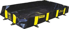 Justrite - 355 Gal Low Wall Berm - 6' Wide x 8" Long - Strong Tooling