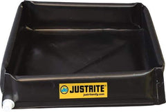 Justrite - 110 Gal Low Wall Berm - 6' Wide x 6" Long - Strong Tooling