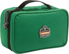 Ergodyne - 1 Pocket Green Polyester Tool Bag - 7-1/2" Wide x 4-1/2" Deep x 3" High - Strong Tooling