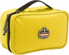 Ergodyne - 1 Pocket Yellow Polyester Tool Bag - 7-1/2" Wide x 4-1/2" Deep x 3" High - Strong Tooling