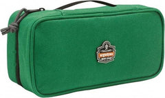 Ergodyne - 1 Pocket Green Polyester Tool Bag - 10" Wide x 4-1/2" Deep x 3" High - Strong Tooling