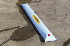 Justrite - 10' Long x 3/4' Wide, PVA Boom/Drain Dam - Light Blue, Use to Stop Contaminated Groundwater From Going Down the Drain - Strong Tooling