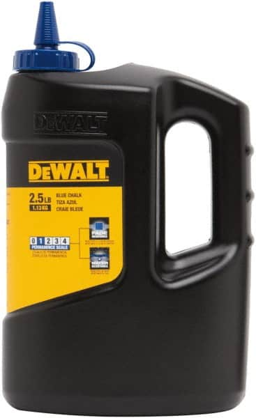 DeWALT - 25 Lb Container Chalk Refill - Blue - Strong Tooling