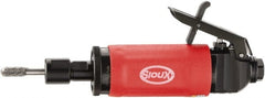 Air Die Grinder: 1/4'' Collet 1 hp, 30 CFM, Front Exhaust