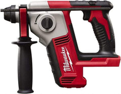 Milwaukee Tool - 18 Volt SDS Plus Chuck Cordless Rotary Hammer - 0 to 7,000 BPM, 0 to 1,300 RPM, Reversible - Strong Tooling