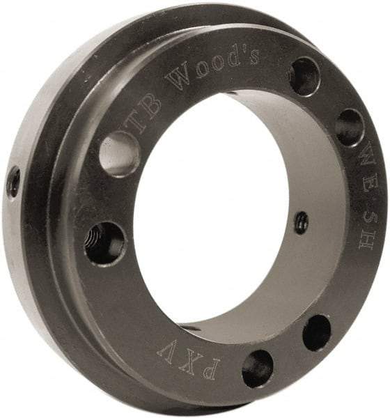 TB Wood's - 2.32" Hub, WE3 Flexible Bushed Coupling Hub - 2.32" OD, 0.88" OAL, Steel, Order 2 Hubs with Same OD & 1 Insert for Complete Coupling - Strong Tooling