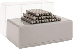 C.H. Hanson - 27 Piece, 1/8" Character Steel Stamp Set - Letters, Standard - Strong Tooling