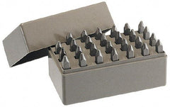 C.H. Hanson - 27 Piece, 3/16" Character Steel Stamp Set - Letters, Heavy Duty - Strong Tooling