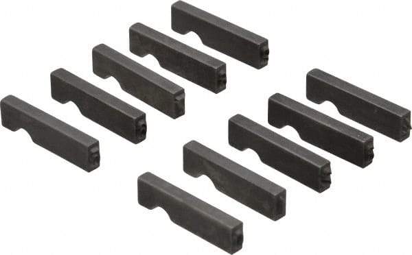 C.H. Hanson - 10 Piece, 1/8 Inch Character, Steel Type Set - 8 Character Capacity, 0-9 Content - Strong Tooling