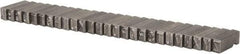 C.H. Hanson - 26 Piece, 1/4 Inch Character, Steel Type Set - 8 Character Capacity, A-Z Content - Strong Tooling