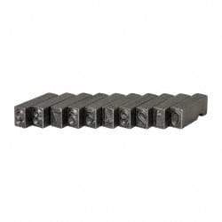 C.H. Hanson - 10 Piece, 1/4 Inch Character, Steel Type Set - 8 Character Capacity, 0-9 Content - Strong Tooling