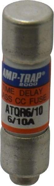 Ferraz Shawmut - 300 VDC, 600 VAC, 0.6 Amp, Time Delay General Purpose Fuse - Clip Mount, 1-1/2" OAL, 100 at DC, 200 at AC kA Rating, 13/32" Diam - Strong Tooling