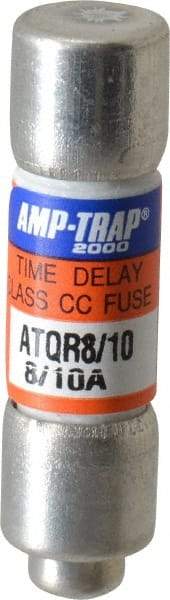 Ferraz Shawmut - 300 VDC, 600 VAC, 0.8 Amp, Time Delay General Purpose Fuse - Clip Mount, 1-1/2" OAL, 100 at DC, 200 at AC kA Rating, 13/32" Diam - Strong Tooling