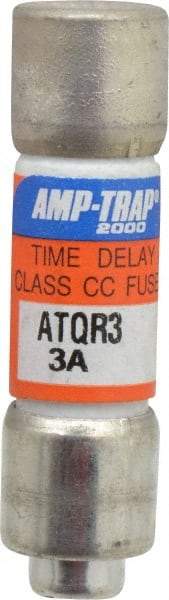 Ferraz Shawmut - 300 VDC, 600 VAC, 3 Amp, Time Delay General Purpose Fuse - Clip Mount, 1-1/2" OAL, 100 at DC, 200 at AC kA Rating, 13/32" Diam - Strong Tooling