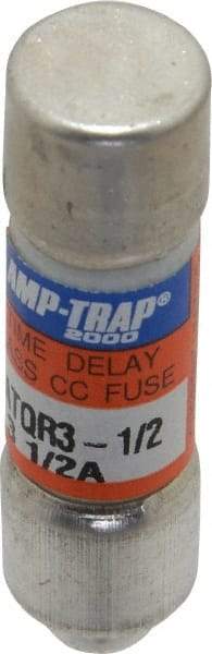 Ferraz Shawmut - 300 VDC, 600 VAC, 3.5 Amp, Time Delay General Purpose Fuse - Clip Mount, 1-1/2" OAL, 100 at DC, 200 at AC kA Rating, 13/32" Diam - Strong Tooling