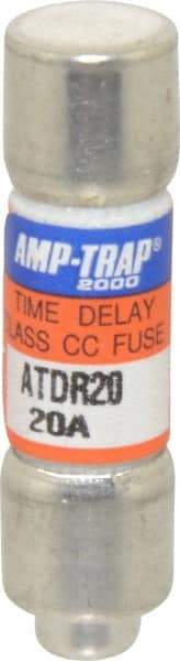 Ferraz Shawmut - 300 VDC, 600 VAC, 20 Amp, Time Delay General Purpose Fuse - Clip Mount, 1-1/2" OAL, 100 at DC, 200 at AC kA Rating, 13/32" Diam - Strong Tooling