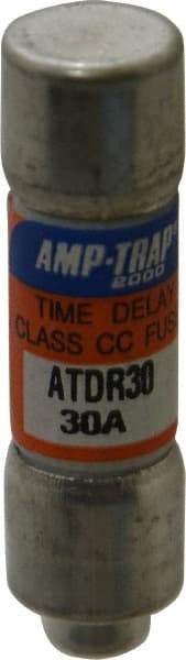 Ferraz Shawmut - 300 VDC, 600 VAC, 30 Amp, Time Delay General Purpose Fuse - Clip Mount, 1-1/2" OAL, 100 at DC, 200 at AC kA Rating, 13/32" Diam - Strong Tooling