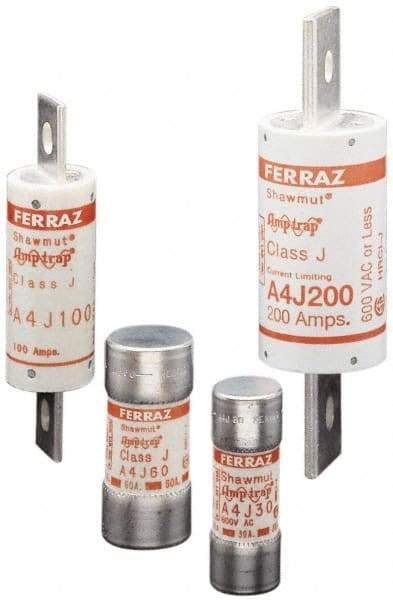 Ferraz Shawmut - 300 VDC, 600 VAC, 225 Amp, Fast-Acting General Purpose Fuse - Clip Mount, 7-1/8" OAL, 100 at DC, 200 at AC kA Rating, 2-1/8" Diam - Strong Tooling