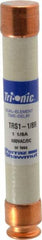 Ferraz Shawmut - 600 VAC/VDC, 1.13 Amp, Time Delay General Purpose Fuse - Clip Mount, 127mm OAL, 20 at DC, 200 at AC kA Rating, 13/16" Diam - Strong Tooling