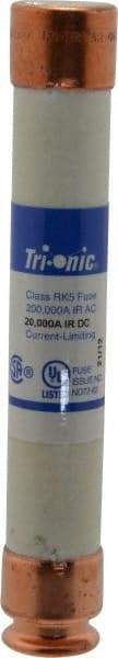 Ferraz Shawmut - 600 VAC/VDC, 4 Amp, Time Delay General Purpose Fuse - Clip Mount, 127mm OAL, 20 at DC, 200 at AC kA Rating, 13/16" Diam - Strong Tooling