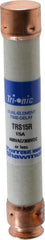 Ferraz Shawmut - 300 VDC, 600 VAC, 15 Amp, Time Delay General Purpose Fuse - Clip Mount, 127mm OAL, 20 at DC, 200 at AC kA Rating, 13/16" Diam - Strong Tooling