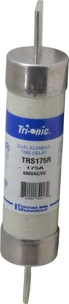 Ferraz Shawmut - 600 VAC/VDC, 175 Amp, Time Delay General Purpose Fuse - Clip Mount, 9-5/8" OAL, 100 at DC, 200 at AC kA Rating, 1-13/16" Diam - Strong Tooling