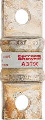 Ferraz Shawmut - 160 VDC, 300 VAC, 90 Amp, Fast-Acting General Purpose Fuse - Bolt-on Mount, 2-5/32" OAL, 200 at AC, 50 at DC kA Rating, 13/16" Diam - Strong Tooling