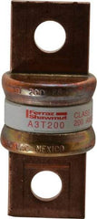 Ferraz Shawmut - 160 VDC, 300 VAC, 200 Amp, Fast-Acting General Purpose Fuse - Bolt-on Mount, 2-7/16" OAL, 200 at AC, 50 at DC kA Rating, 1-1/16" Diam - Strong Tooling