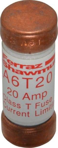 Ferraz Shawmut - 300 VDC, 600 VAC, 20 Amp, Fast-Acting General Purpose Fuse - Clip Mount, 1-1/2" OAL, 100 at DC, 200 at AC kA Rating, 9/16" Diam - Strong Tooling