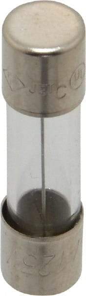 Ferraz Shawmut - 125 VAC, 6 Amp, Fast-Acting Miniature Glass Fuse - Clip Mount, 1" OAL, 10 at AC kA Rating, 1/4" Diam - Strong Tooling