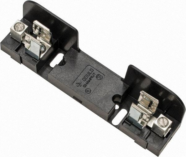 Ferraz Shawmut - 1, 2, 3 Pole, 14 to 2 AWG, 250/600 VAC/VDC, 30 Amp, Screw Mount Fuse Block - 5/16 Inch Diameter x 7 Inch Long x 1.46 Inch Wide x 2 Inch High Block - Strong Tooling