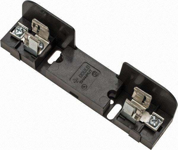 Ferraz Shawmut - 1, 2, 3 Pole, 10 to 14 AWG, 250/600 VAC/VDC, 30 Amp, Screw Mount Fuse Block - 5/16 Inch Diameter x 7 Inch Long x 1.46 Inch Wide x 2 Inch High Block - Strong Tooling