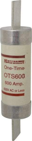 Ferraz Shawmut - 300 VDC, 600 VAC, 600 Amp, Fast-Acting General Purpose Fuse - Clip Mount, 13-3/8" OAL, 20 at DC, 50 at AC kA Rating, 3-1/8" Diam - Strong Tooling